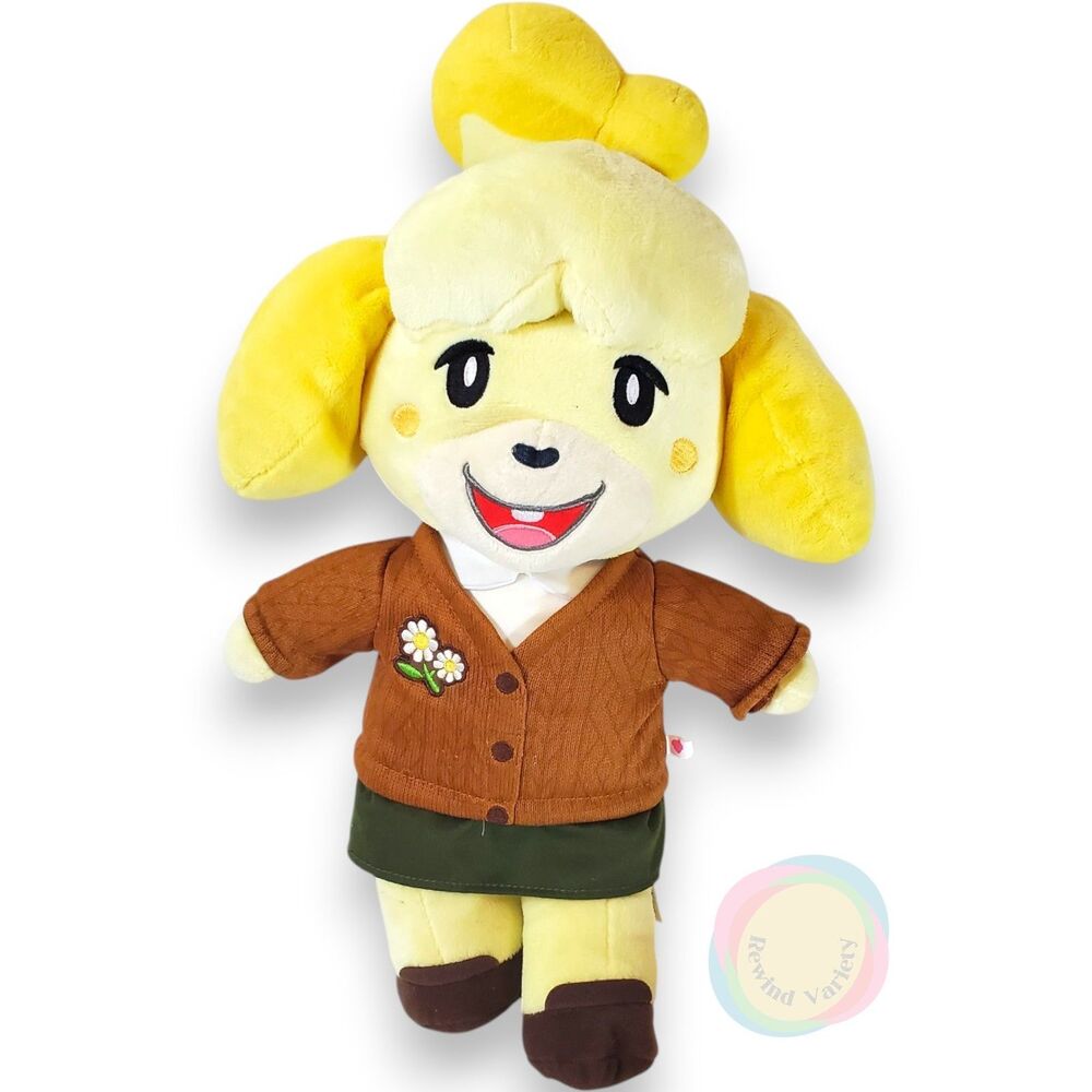 Build A Bear Animal Crossing Isabelle Winter Plush